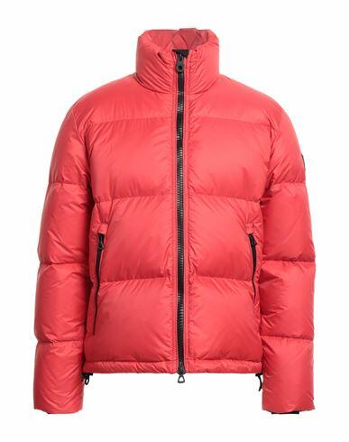 Historic Man Puffer Red Nylon Cover