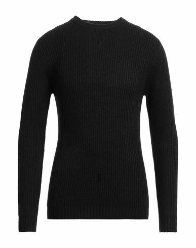 Sseinse Man Sweater Black Acrylic, Nylon Cover