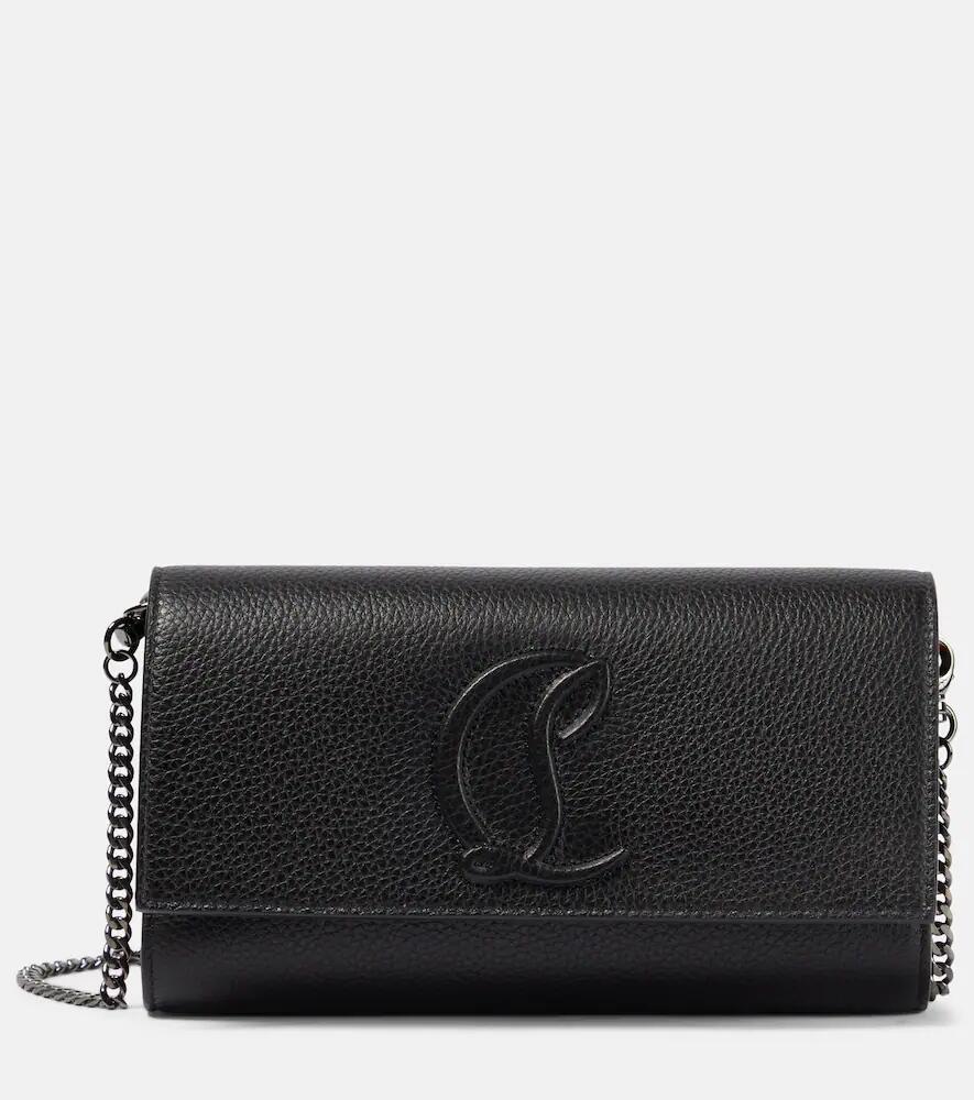 Christian Louboutin Logo leather wallet on chain Cover