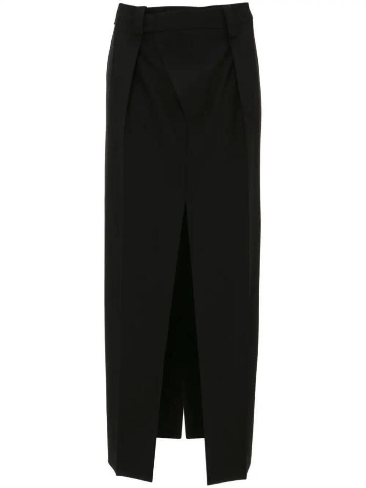 Victoria Beckham high-waisted midi skirt - Black Cover