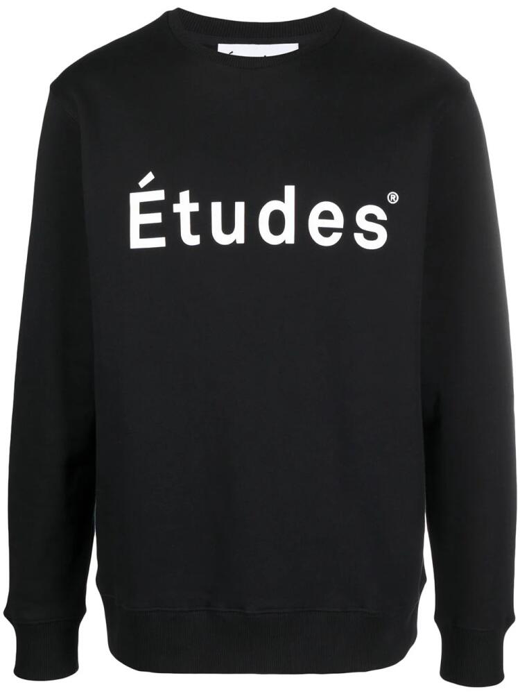 Etudes logo print sweatshirt - Black Cover