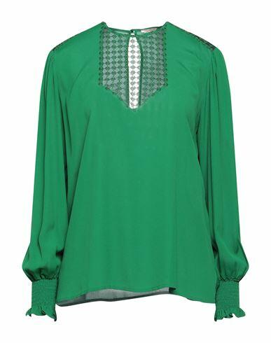 True Royal Woman Top Green Viscose Cover