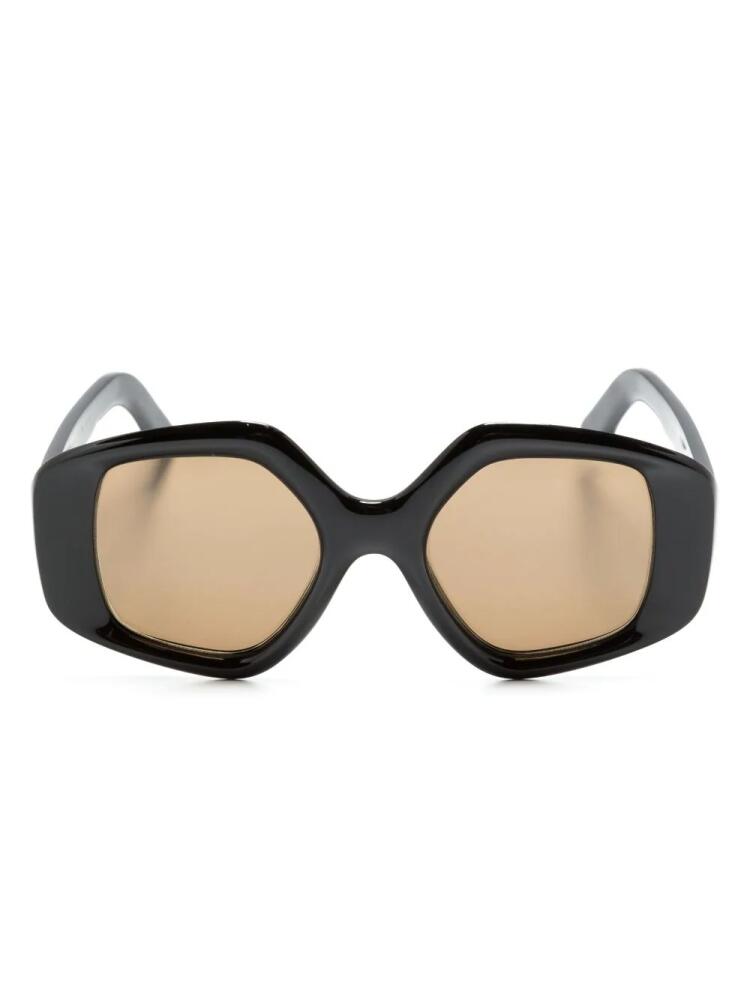 Lapima Stella oversized-frame sunglasses - Black Cover