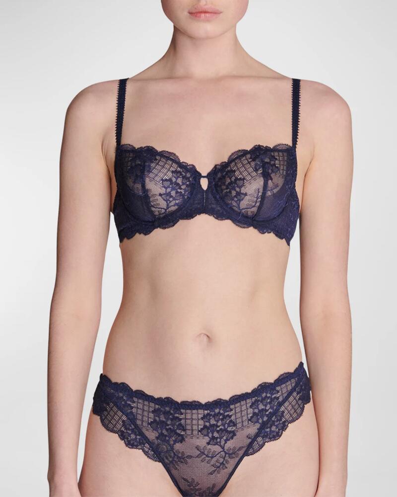 Simone Perele Reve Scalloped Lace Demi Bra Cover