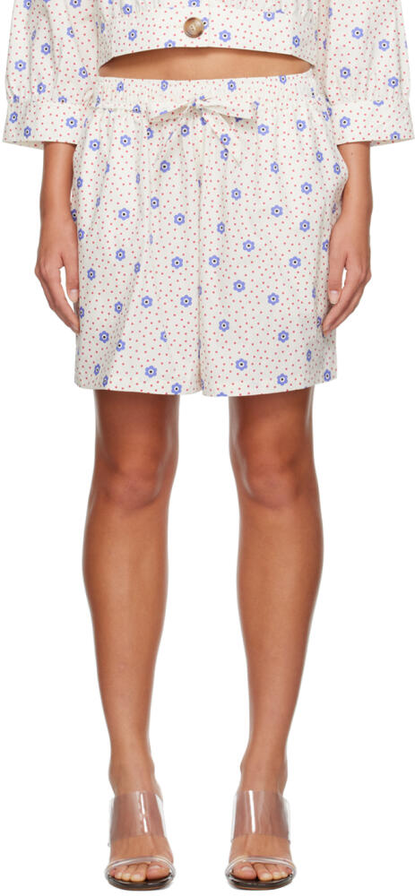 Caro Editions White Hannah Shorts Cover