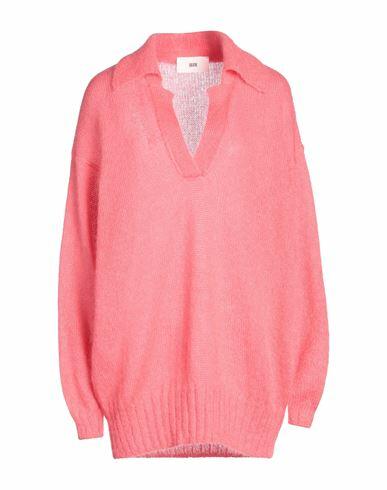 Solotre Woman Sweater Coral Mohair wool, Polyamide, Wool Cover