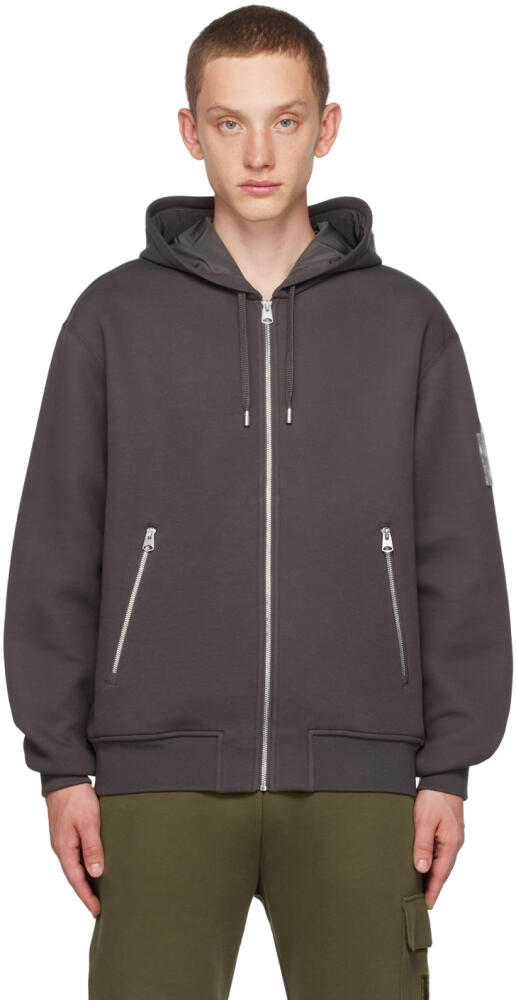 MACKAGE Gray Krys Hoodie Cover