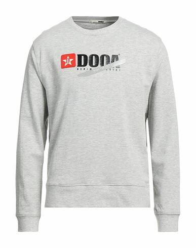 Dooa Man Sweatshirt Grey Cotton Cover