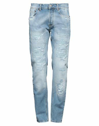 Pmds Premium Mood Denim Superior Man Jeans Blue Cotton, Elastane Cover