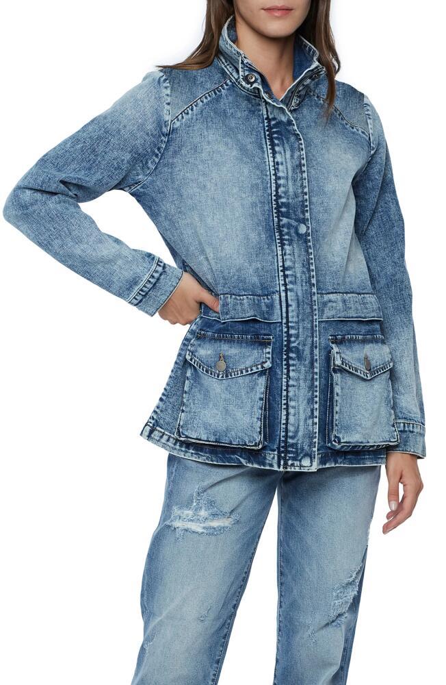 Wash Lab Denim Sidecar Denim Jacket in Pavement Blue Cover