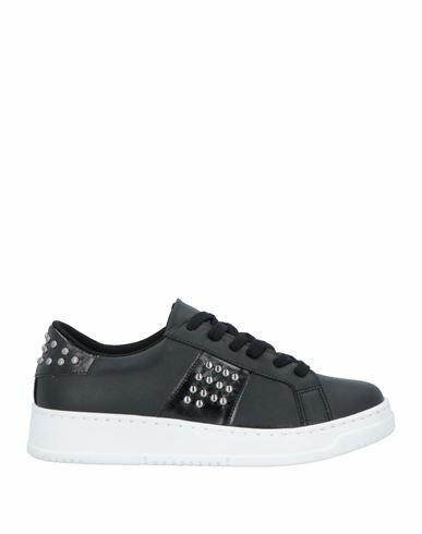 Tsd12 Woman Sneakers Black Textile fibers Cover