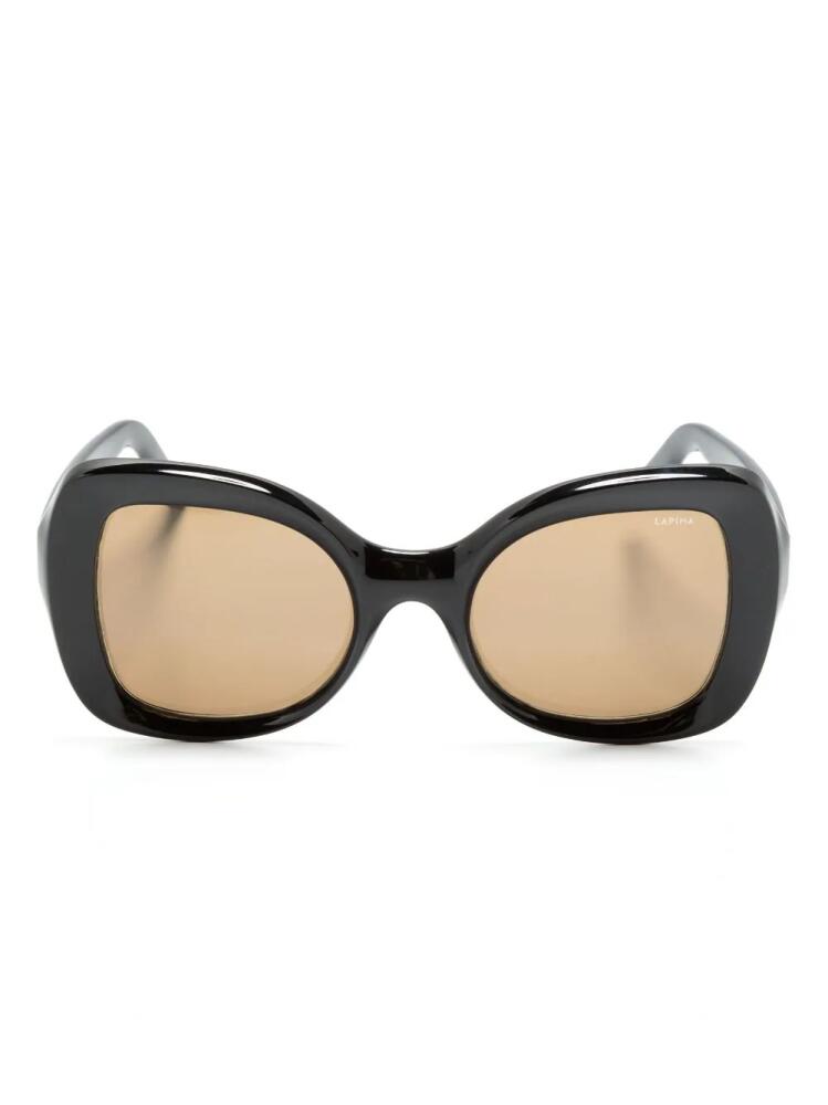 Lapima Isabel oversize-frame sunglasses - Black Cover