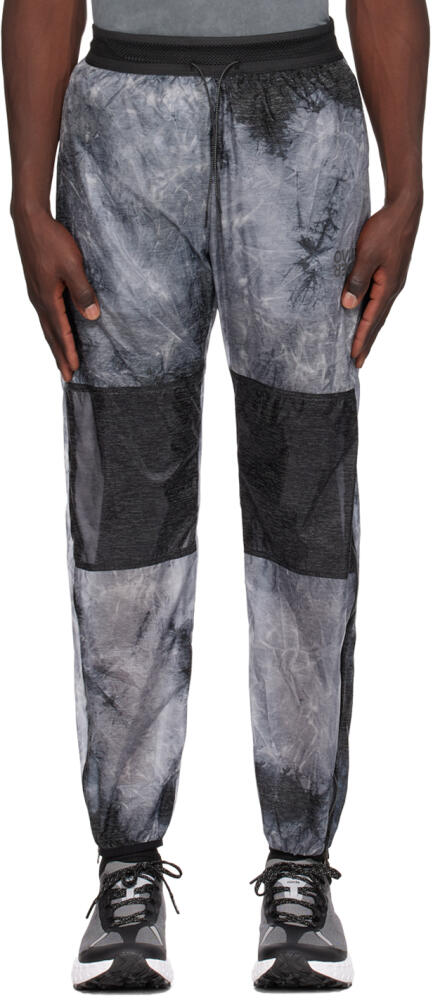 OVER OVER Gray Paneled Track Pants Cover