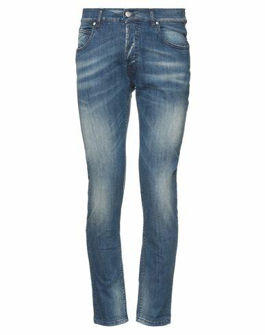 Daniele Alessandrini Man Jeans Blue Cotton, Elastane Cover