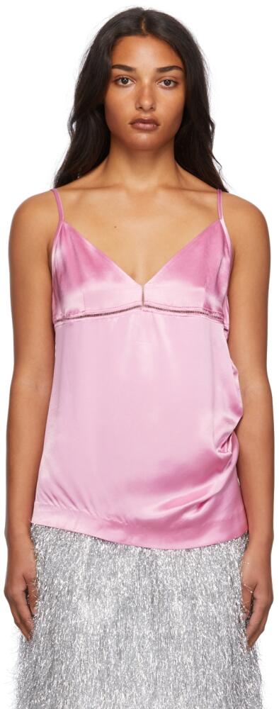 Dries Van Noten Satin Cana Tank Top Cover