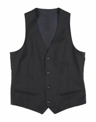 Emporio Armani Man Tailored Vest Midnight blue Virgin Wool Cover