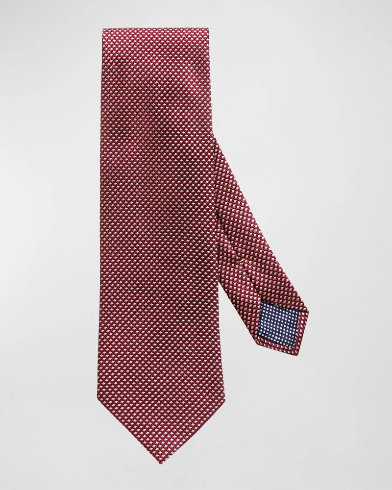 Eton Geometric Silk Tie Cover