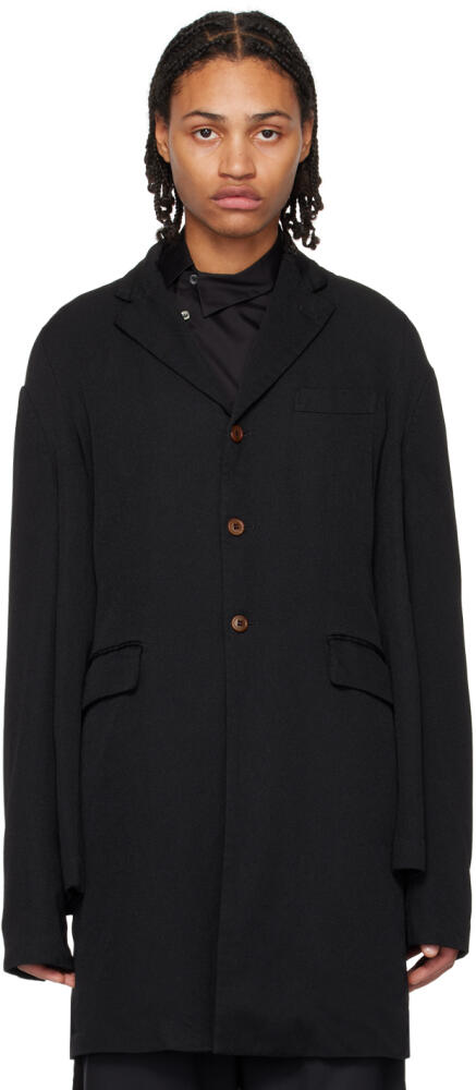 Black Comme des Garçons Black Tailored Coat Cover