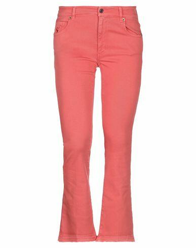 Avantgar Denim By European Culture Woman Pants Rust Cotton, Elastane Cover