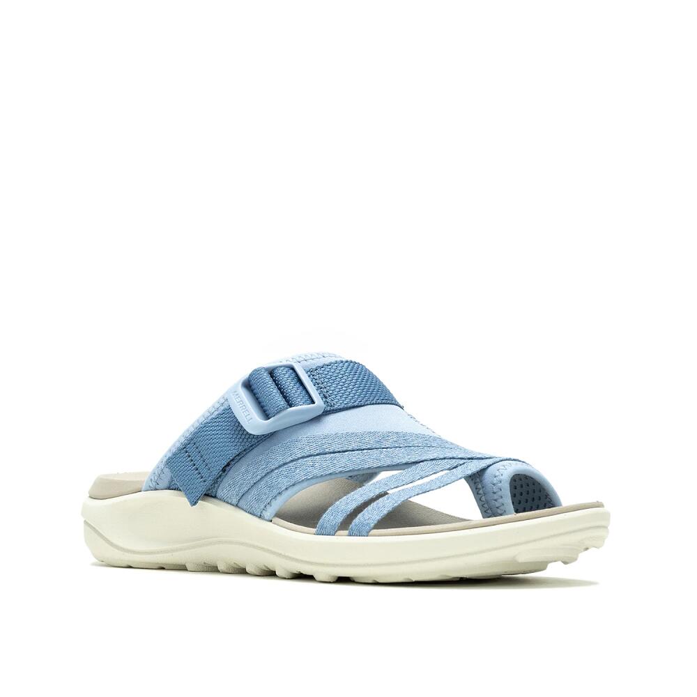 Merrell District 4 Post Sandal | Women's | Blue Cover