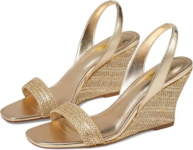 Lilly Pulitzer Carla Wedge (Gold Metallic) Women's Sandals Cover