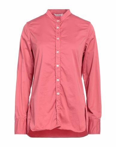 Caliban Woman Shirt Coral Cotton, Elastane Cover