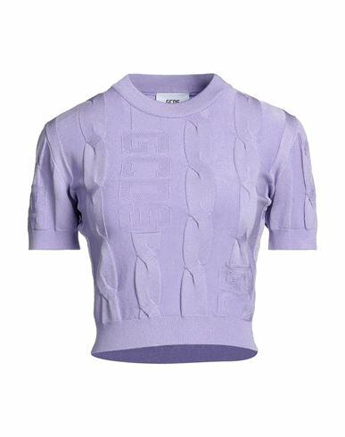 Gcds Woman Sweater Lilac Viscose, Polyester Cover