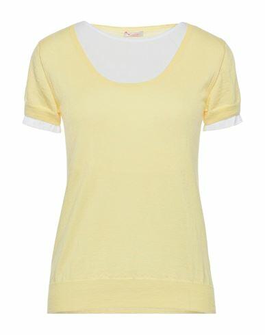 Rossopuro Woman Sweater Light yellow Cashmere Cover