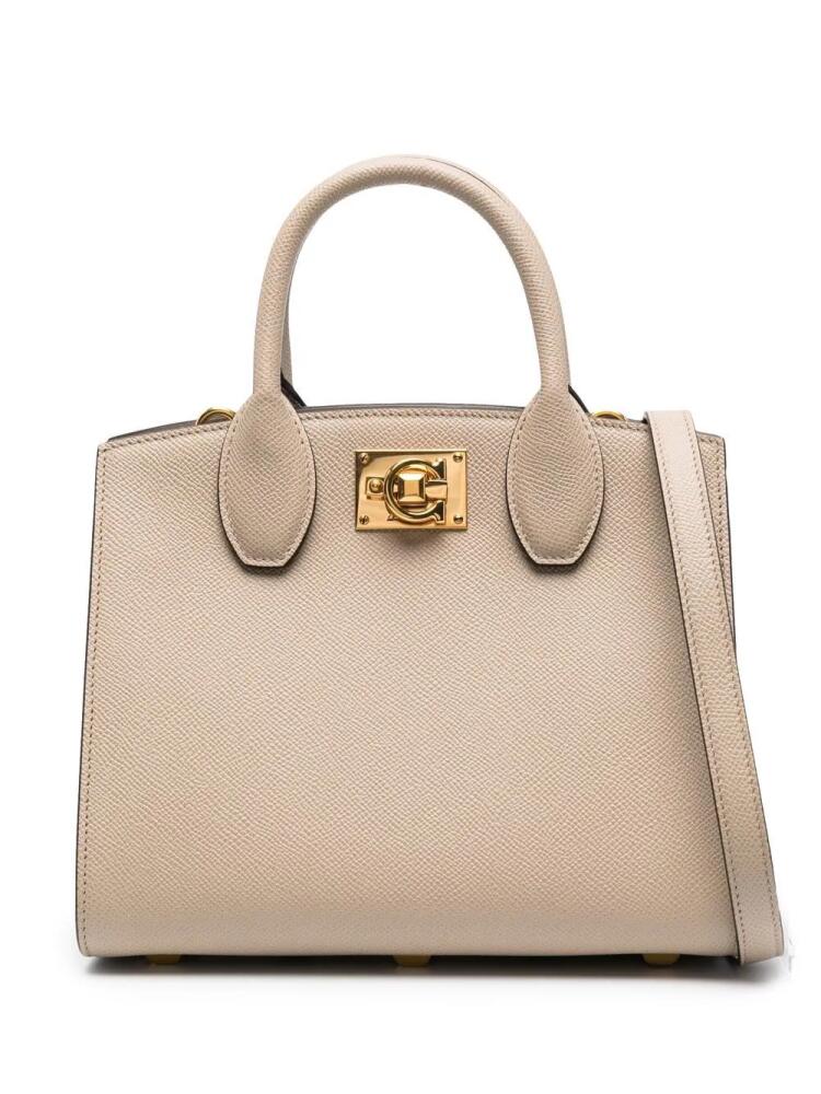 Ferragamo The Studio small tote - Neutrals Cover