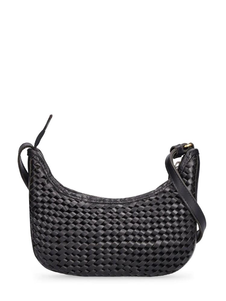 BEMBIEN Mini Sling Handwoven Leather Bag Cover