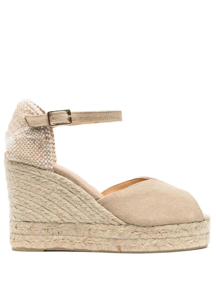 Castañer Bianca wedge espadrilles - Neutrals Cover