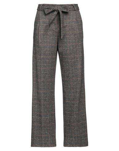 Le Tricot Perugia Woman Pants Cocoa Wool, Silk, Cotton Cover