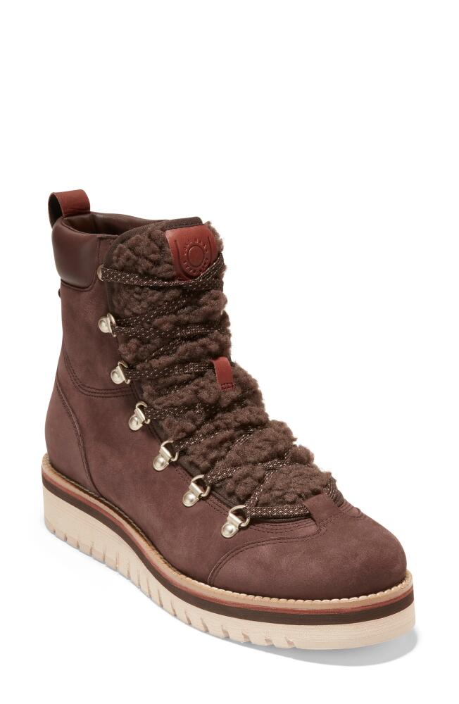 Cole Haan ZeroGrand Lodge Hiking Boot in Java/Ivory Cover