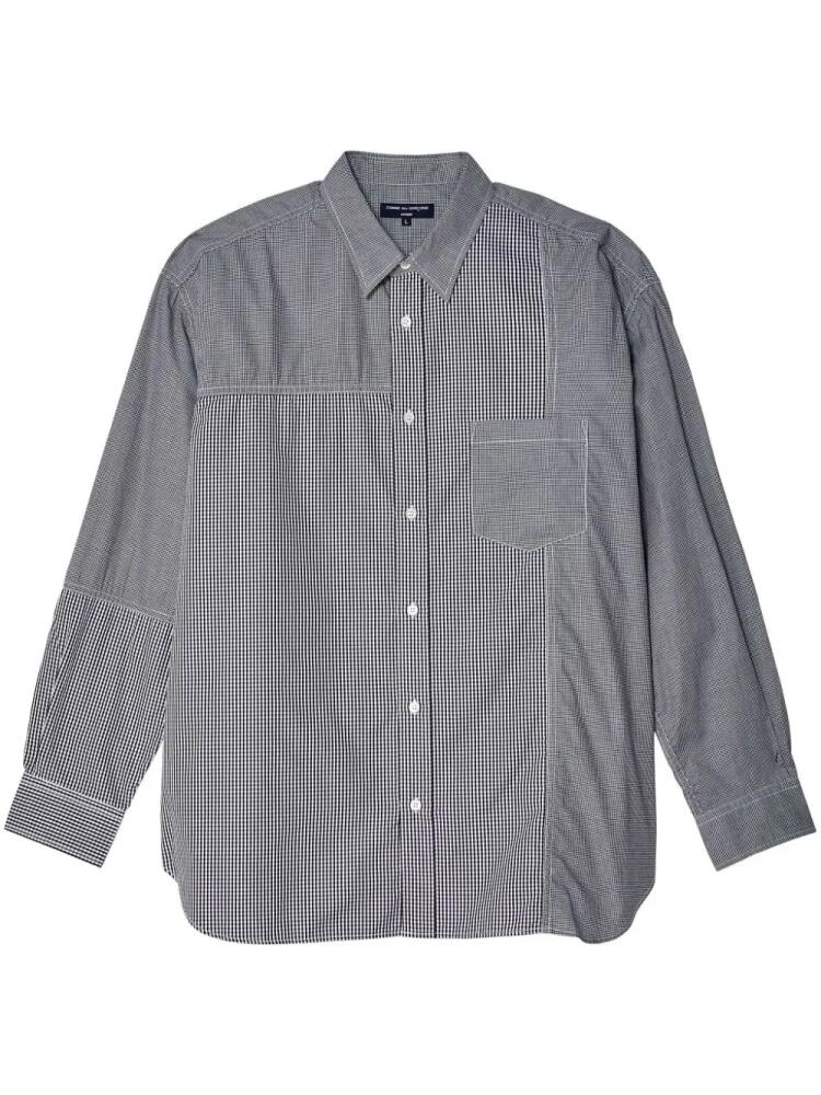 Comme des Garçons Homme check-pattern cotton shirt - Grey Cover