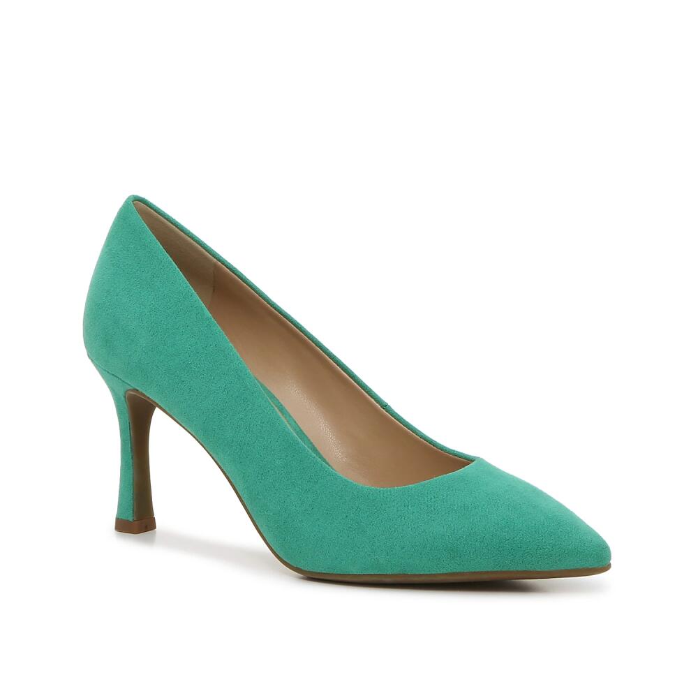 Kelly & Katie Emmie Pump | Women's | Summer Green Fabric Cover