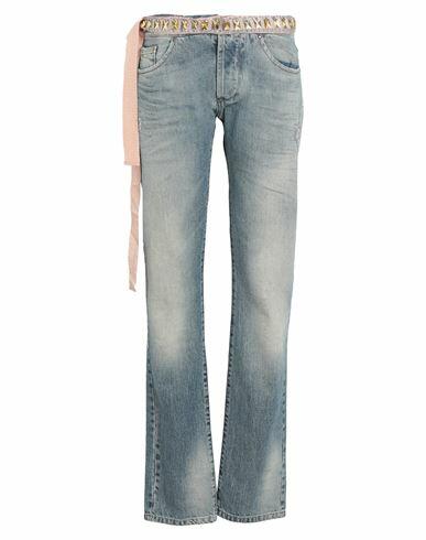 Ermanno Scervino Woman Jeans Blue Cotton Cover