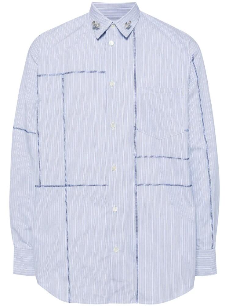 Doublet striped shirt - Blue Cover