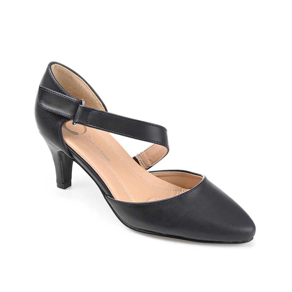 Journee Collection Wide Width Tillis Pump | Women's | Navy Cover