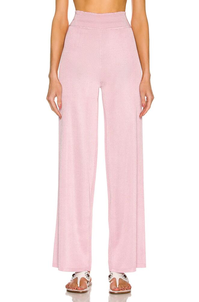 ALAÏA Edition 1993 Wide Leg Pant in Rose Cover