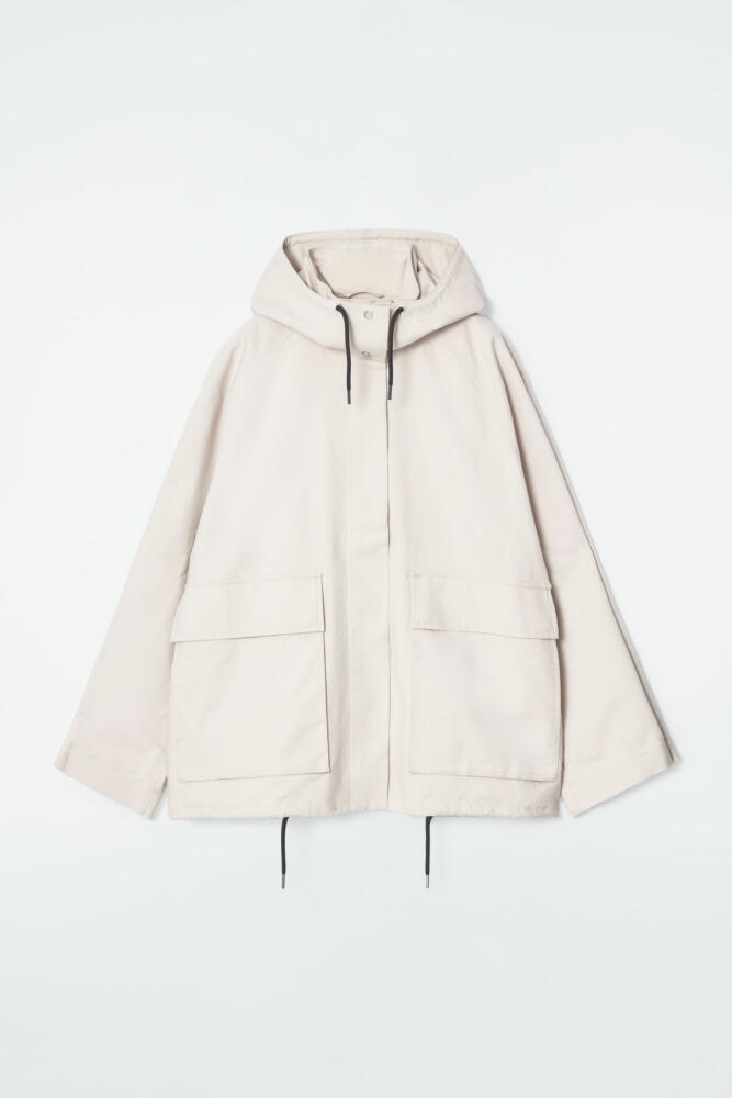 COS HOODED COTTON UTILITY JACKET Cover