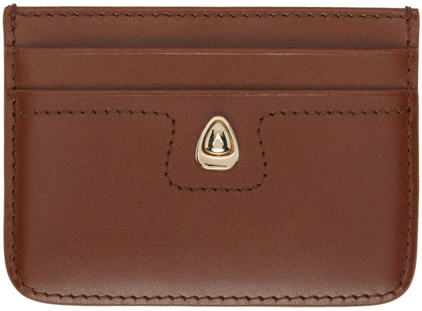 A.P.C. Brown Astra Card Holder Cover