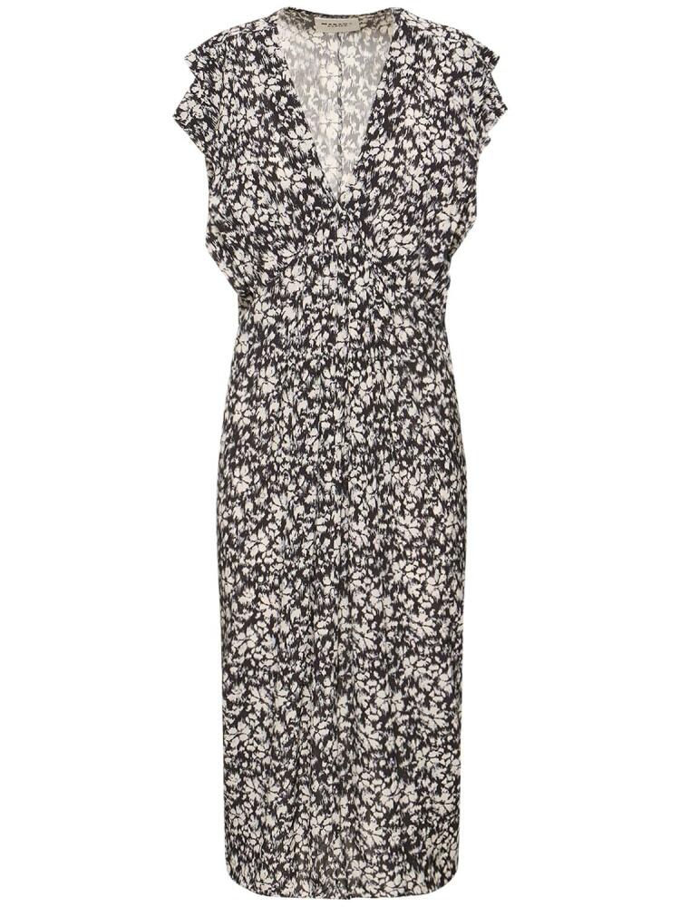 MARANT ETOILE Epolia Printed Viscose Midi Dress Cover