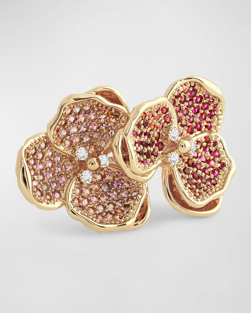 Anabel Aram Jewelry Orchid Double Pave Ring Cover