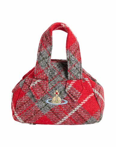 Vivienne Westwood Woman Handbag Red Wool Cover