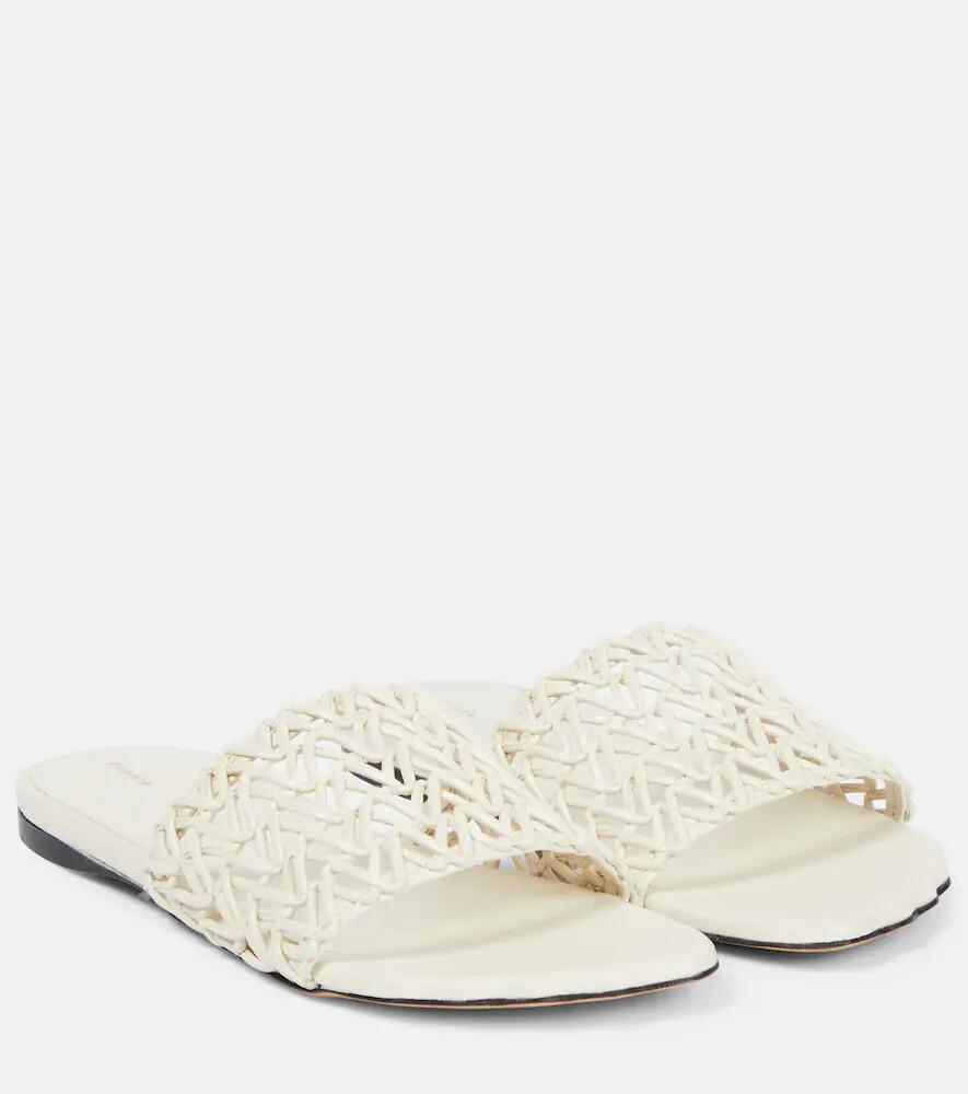 Proenza Schouler Woven leather slides Cover