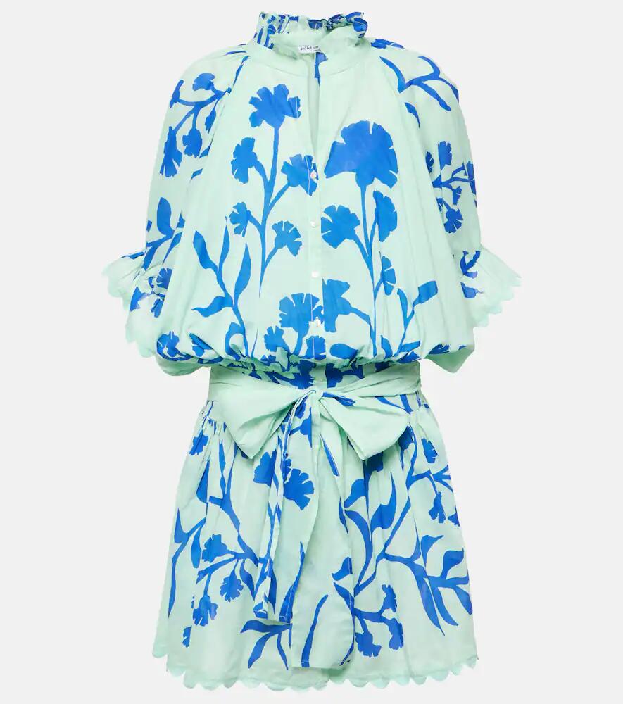 Juliet Dunn Floral cotton shirt dress Cover