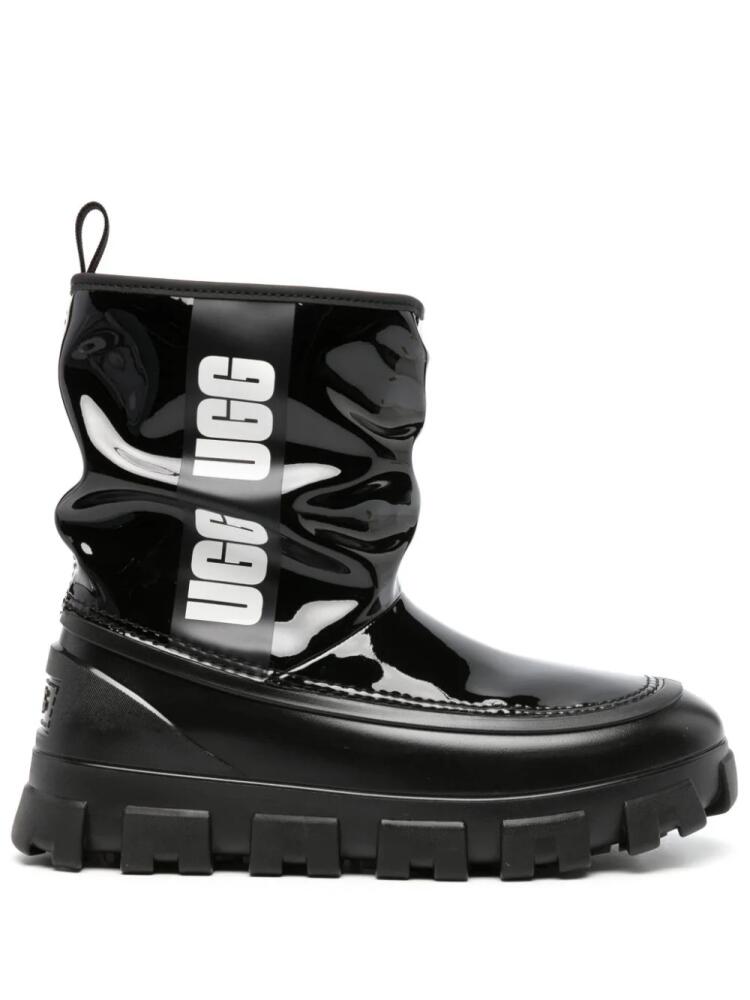 UGG Classic Brellah logo-print boots - Black Cover