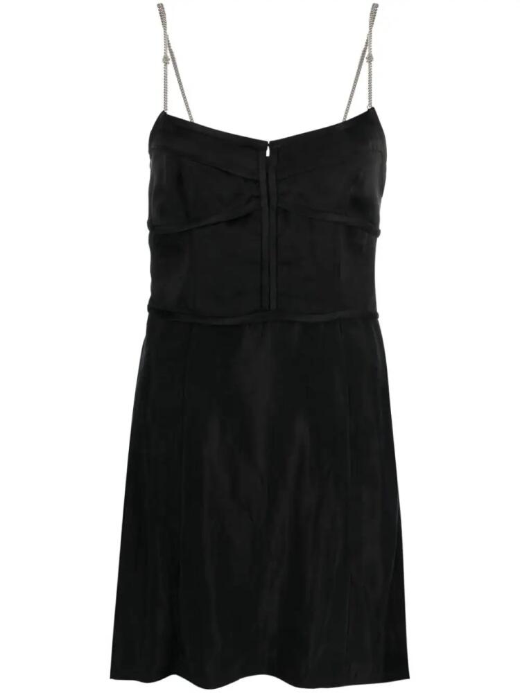 Palm Angels chain-straps slip minidress - Black Cover