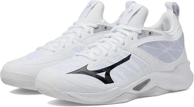 Mizuno Wave Dimension (White/Black) Women's Shoes Cover