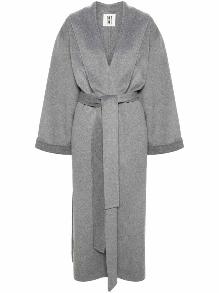 By Malene Birger Trullem belted wool coat - Grey Cover